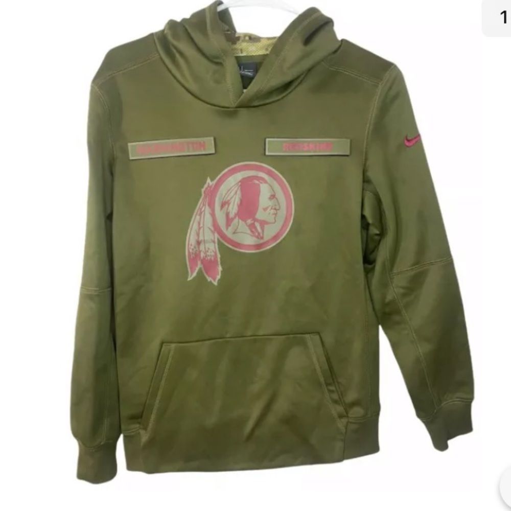 Youth Washington Football Team 2018 Salute to Service Pullover Performance Nike